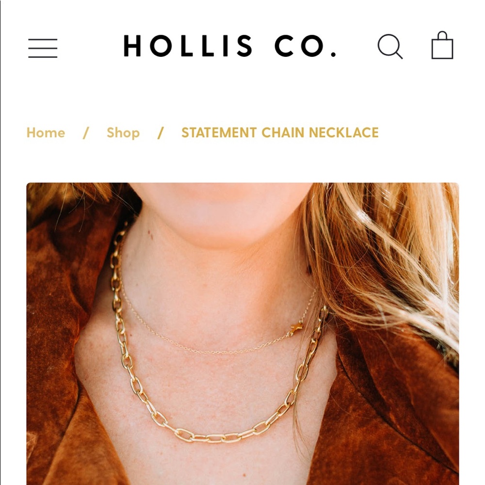 Rachel Hollis Statement Necklace - Made by ABLE